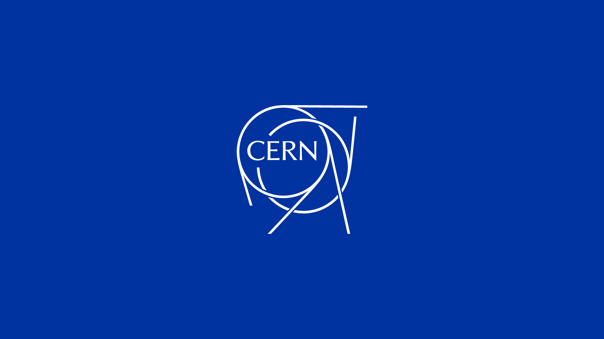 CERN logo- screen