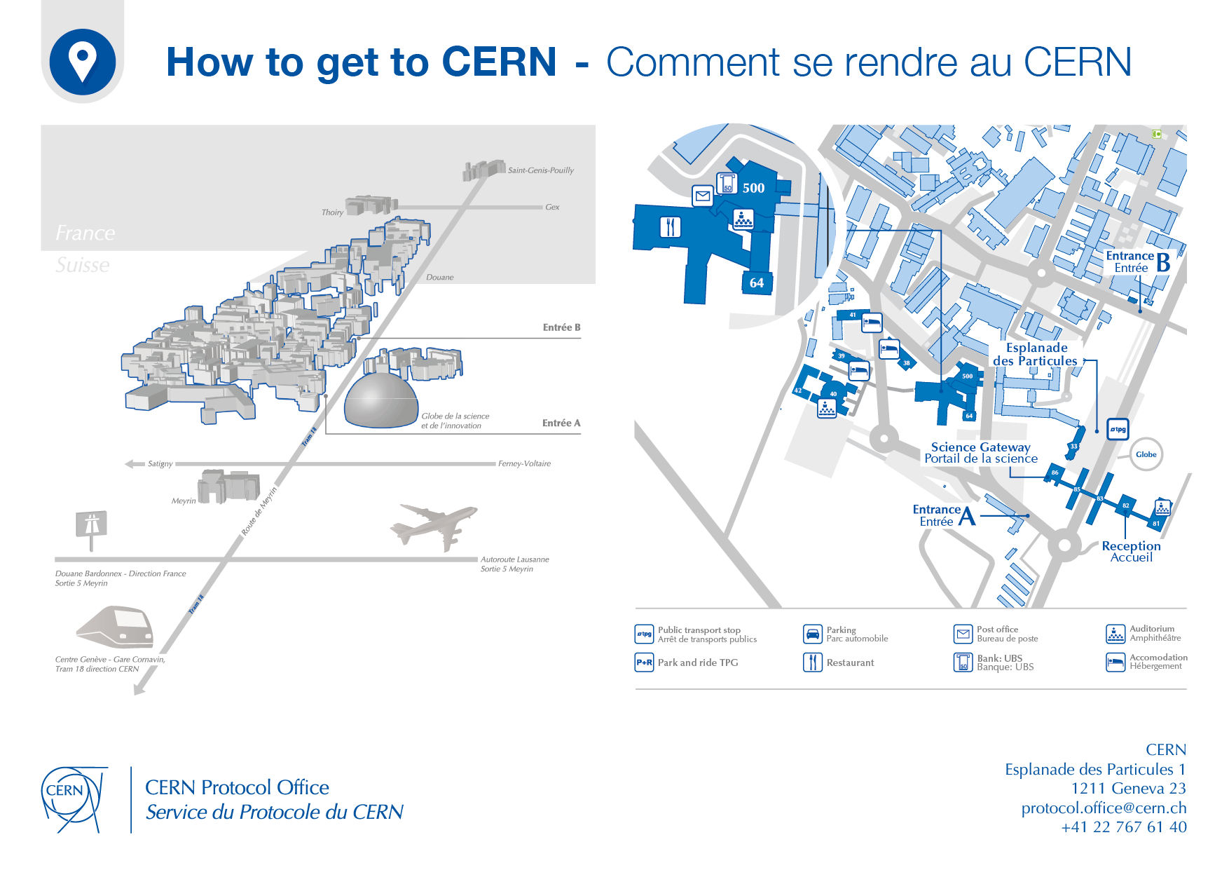 How to get to CERN - general