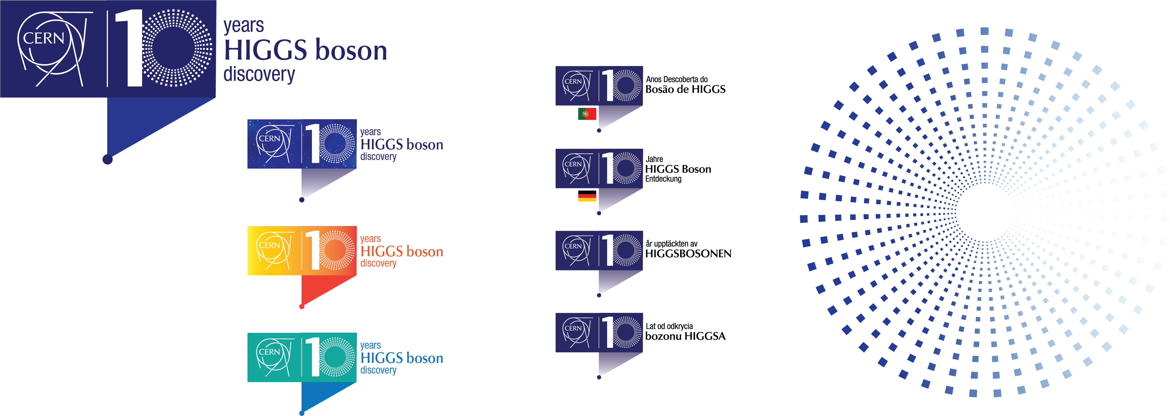 10 Higgs banner logos