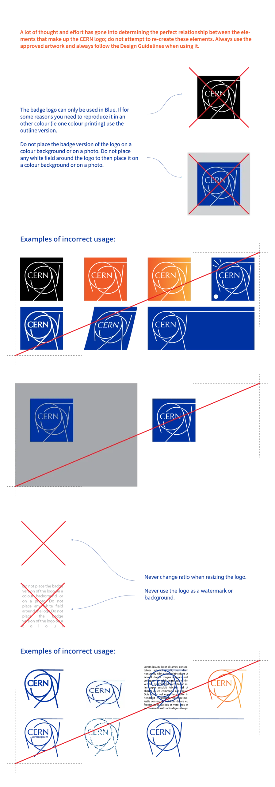 Logo incorrect usage