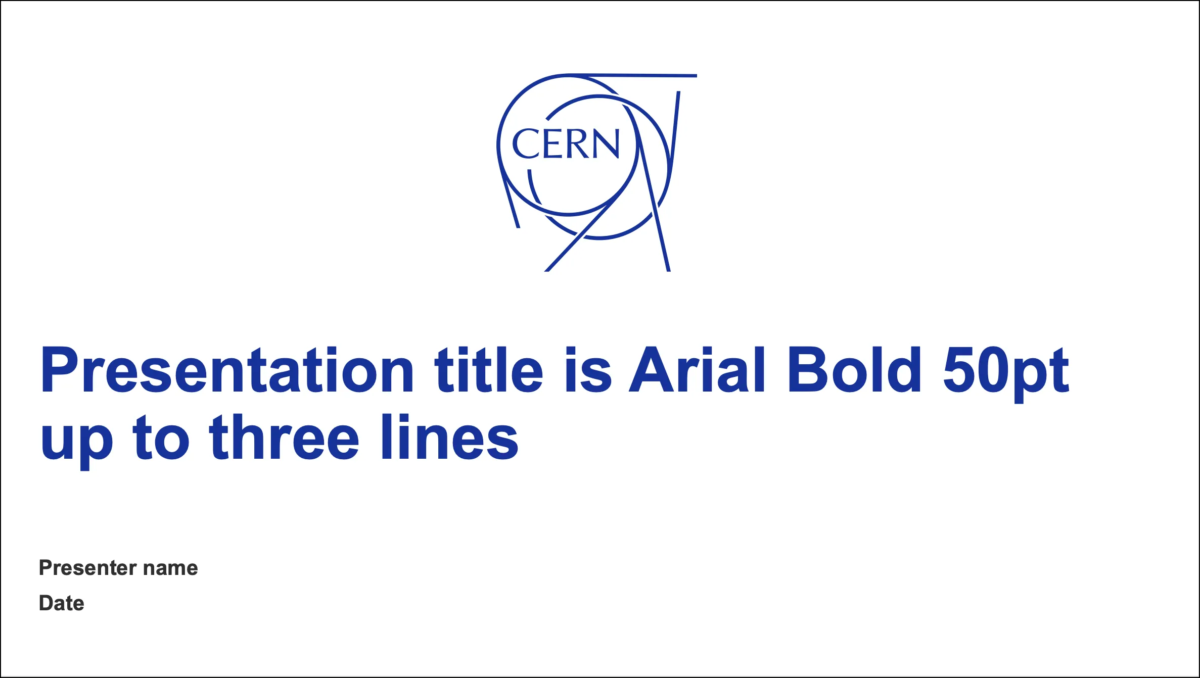 Title slide with logo
